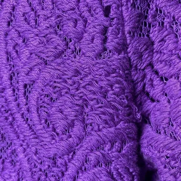 MSRP $448 Nanette Lepore Summer Flame Lace Peplum Jacket Women's Size 4 - Picture 10 of 10